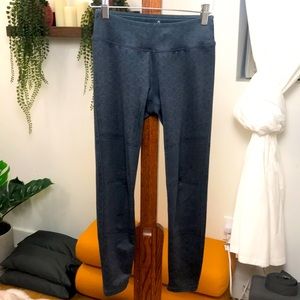 Prana Charcoal Gray Yoga Gym Pants Leggings XS